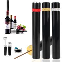 ☒卍❃ Air Pump Wine Corkscrew Portable Wine Bottle Opener Wine Corkscrew Air Pressure Pum Stopper Beer Bottle Opener Bar Accessories