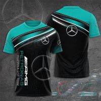 Mer-cedes-amg New Petronas 2023 F1 Racing Teams Men T-shirts Summer Sports Benz Short Sleeve Clothing for Kids fashion T-shirt