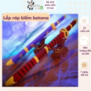 Mô hình lắp ráp kiếm katana lắp ráp kiếm Zoro lắp ráp mô hình kiếm katana