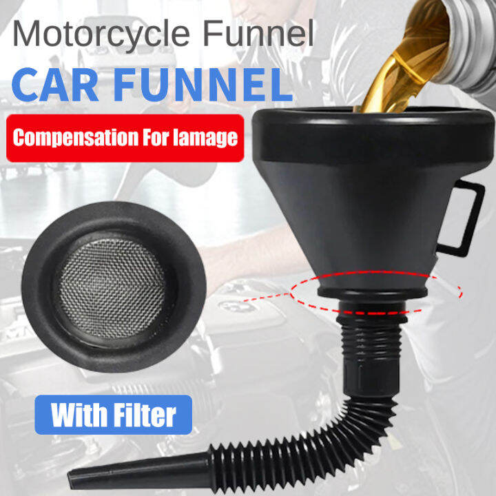 Funnel For Change Oil With Filter Car Motorcycle Accessories And Parts ...