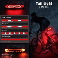 IBYLY Bike Brake Taillight Turn Light Wireless Remote Control Turning Lamp LED Waterproof Bicycle Alarm Anti Theft Rear Lights