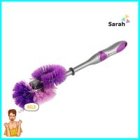 แปรงไนลอนล้างสุขภัณฑ์ BE WISH PLUS สีม่วงNYLON TOILET CLEANING BRUSH BE WISH PLUS PURPLE **มีบริการชำระเงินปลายทาง**