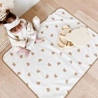 ReusableBaby Changing Pad Cover Waterproof TPU Changing Mat Breathable Leak Proof Diaper Mattress Infants Floor Play Mat