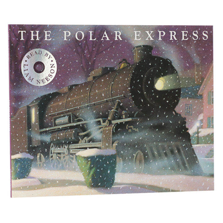 The polar express picture book with CD Polar Express story book | Lazada