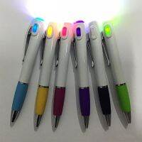 【CW】✻  Accessories Function Twisting Lighted Ballpoint Advertising Promotion Plastic