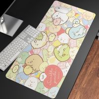 Kawaii Cartoon Pink Sumikko Gurashi Mouse Pad Anime Gabinete Gamer Table Gaming Accessories ковер Keyboard Desk Mat LOL Mousepad