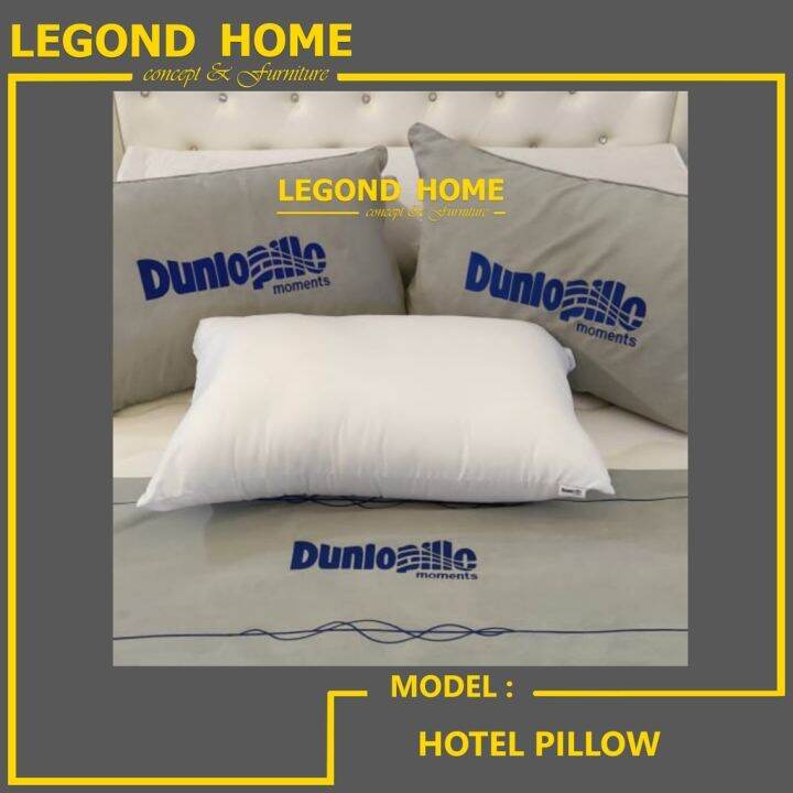Dunlopillo / 5 STAR Hotel Pillow / LEGOND HOME / Delivery Malaysia Lazada