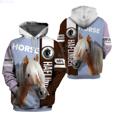 New Haflinger Horse Printed Sweatshirt/3d Four Piece Horse Animal Pattern Pullover for Men And Women Sweatshirt popular
