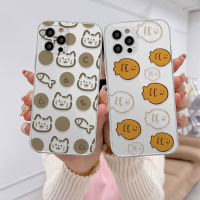 เคสโทรศัพท์ Realme C31 C35 C11 5i C21Y C15 C21 C25 C20 C3 C12 C2 C25S 5S 5 5S 20A C17 7i C1 C25Y 30A C20A 6i Narzo 20 10 10A ปลาน้อยน่ารักรูปแมว