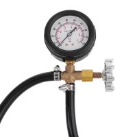 Quickly Connected Fuel Pump Pressure Tester Gauge With Valve 0-100PSI 0-7Bar