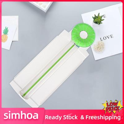 Simhoa เครื่องตัดกระดาษมัลติฟังก์ชั่น12 In 1ขอบกระดาษลวดลายเครื่องมือตัดสำหรับใช้ในบ้าน