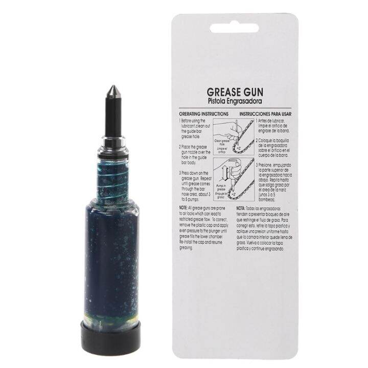 Chainsaw Chain Guide Bar Grease Sprocket Brushcutter Lube Tool Nose
