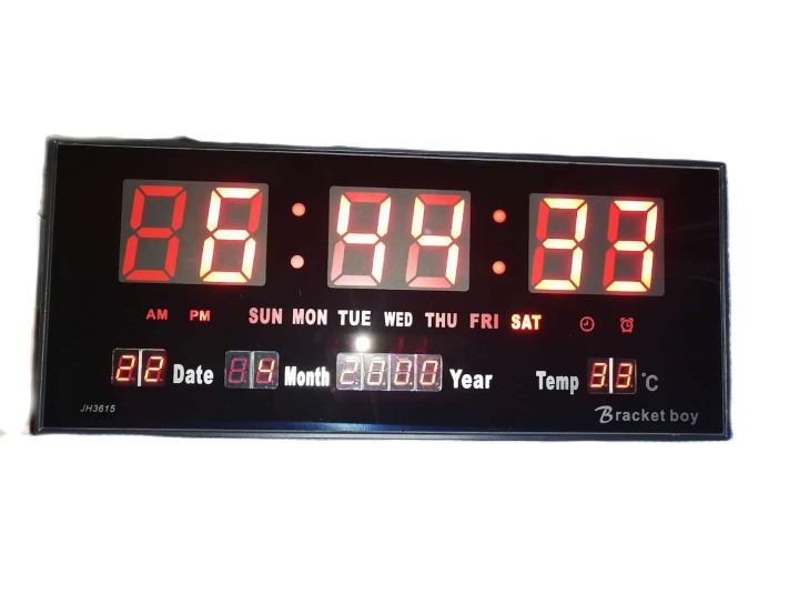 (jh3615) LED DIGITAL CLOCK | Lazada PH