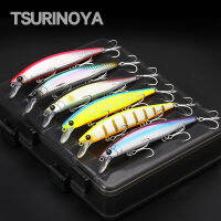 TSURINOYA Sinking Jerkbait ตกปลาทะเล Lure IMP 115S 20G ชุด6Pcs หล่อยาว Minnow Seabass ประดิษฐ์ตกปลาแม่น้ำ