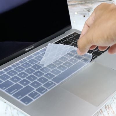 Silicone Keyboard Cover for Macbook Pro 13 A2289 A2251 A2338 M1 2020 Screen Cover TPU Protector Sticker Film EU US-Enter