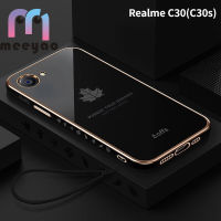 เคส Realme C30ดีไซน์ใหม่ C30s ใบเมเปิลเคสโทรศัพท์นุ่มสำหรับ RealmeC30s RealmeC30 RMX3581 RMX3690 RMX3623