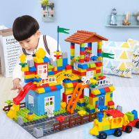 [COD] Childrens educational building blocks city large particles assembled boys and girls childrens toys early education wholesale
