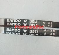 สายพาน  V-BELT BANDO  ร่อง A  #A 36  A36  ราคาต่อ 2 เส้น