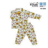 B.Duck เสื้อผ้าเด็ก ชุดนอนแขนยาว ขายาว คอปก รุ่น BD-A012A