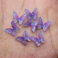 High Quality 10pcs Exquisite Resin Butterfly Beads Nail Art 3D Mini DIY Jewelry Handmade Accessories