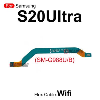 【♘COD Free Cas♘】 nang20403736363 สำหรับ Samsung Galaxy S20 S21 S22บวก S21มาก S21fe S22u Wi-Fi ตัวเชื่อมต่อเมนบอร์ดเสาอากาศรับสัญญาณ G998b สายเมนบอร์ดโค้ง