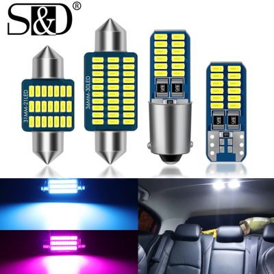 ◘☫ Canbus T10 LED W5W BA9S T4W C5W LED Bulbs Vehicle Interior Map Dome Trunk Light Car Lighting C10W Auto Lamps 31mm 36mm 39mm 41mm