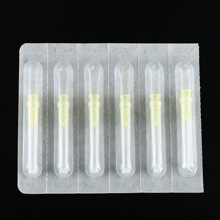 100pcs-painless-small-needle-painless-beauty-ultrafine-32g-30g-26g-23g-18g-16g-syringes-korean-needles-eyelid-tool-parts