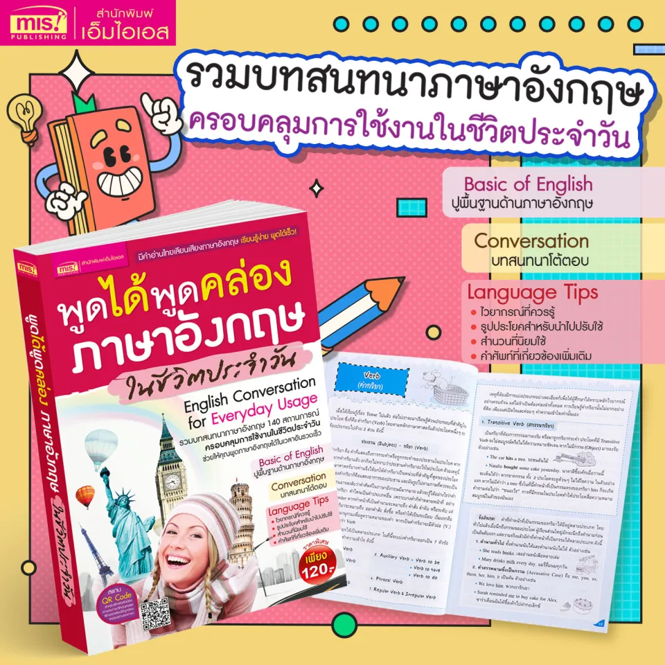 หนังสือพูดได้ พูดคล่อง ภาษาอังกฤษในชีวิตประจำวัน | Lazada.Co.Th