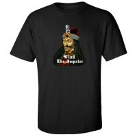 ขายดี!เสื้อยืด ผ้าฝ้ายแท้ พิมพ์ลาย Vlad The Impaler เป็นที่นิยม เหมาะกับวันวาเลนไทน์ สําหรับผู้ชายS-5XL  GTKM