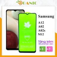 Kính cường lực Samsung A12 A02 A02S M12 full màn hình và trong suốt tặng thumbnail