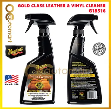 Meguiar's Gold Class Leather & Vinyl Cleaner - Range 