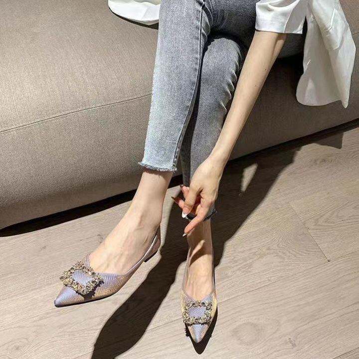 2023-spring-new-soft-bottom-pointed-toe-flat-single-shoes-womens-all-match-doudou-shoes-shallow-mouth-fairy-evening-wind-gentle-shoes