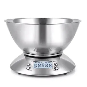 Escali Primo P115C Precision Kitchen Food Scale for Baking and Cooking,  Lightweight and Durable Design, LCD Digital Display, 8