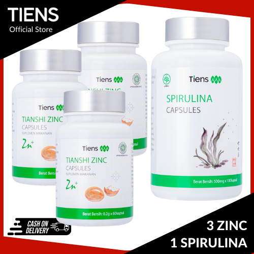 Tiens Herbal Protein High Multi vitamin Pure Spirulina and Zinc with