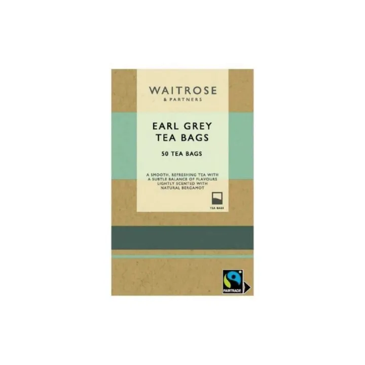 Waitrose Earl Grey 50 Tea Bags Lazada PH