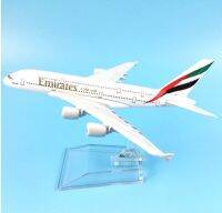 โมเดลเครื่องบิน Air Emirates A 380 Airlines (Airplane Model Airbus 380 Airways) ขนาด 16cm ทำด้วยเหล็ก - ของเล่น ของขวัญ ของสะสม