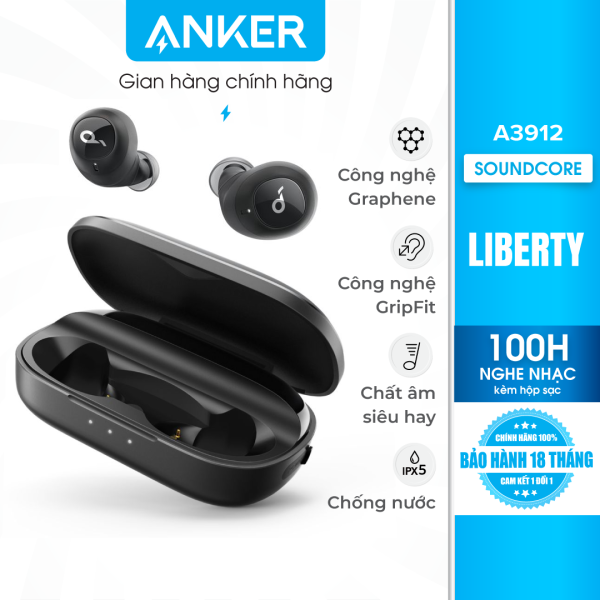 Tai nghe bluetooth SoundCore Liberty (by Anker) – A3912