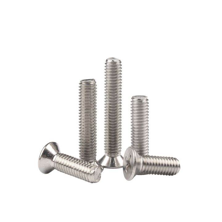 m1-m1-2-m1-4-m1-6-m2-m2-5-m3-m4-m5-m6-m8-phillips-flat-head-machine-screw-metric-thread-countersunk-bolt-304-stainless-steel