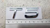 VOLVO LOGO T5 METAL โลโก้ ติดด้านหลัง วอลโว่ ติดหลังรถ งานโลหะ