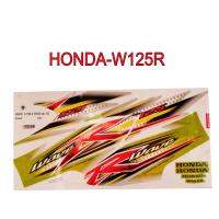 สติ๊กเกอร์ติดรถมอเตอร์ไซด์ สำหรับ HONDA-W125R ปี2005 สีเขียว