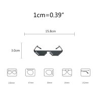 【YF】♣❍✵  Thug Glasses with Disign for Kids/Adults Stress Supplies Plastic Material