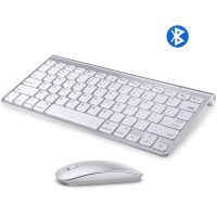 Portable Ultra Slim Mute Bluetooth Keyboard or Keyboard Mouse Combo Low Noise Wireless Keyboard for IOS Windows Android