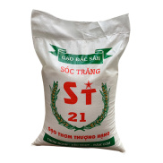 Gạo Đặc Sản Sóc Trăng ST21 Bao 5kg