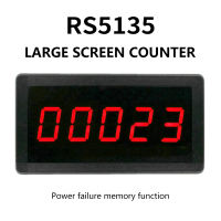 RS5135หน้าจอขนาดใหญ่เคาน์เตอร์อิเล็กทรอนิกส์เคาน์เตอร์จอแสดงผลดิจิตอลอิเล็กทรอนิกส์เคาน์เตอร์อุตสาหกรรมเหนี่ยวนำจอแสดงผลดิจิตอลเคาน์เตอร์