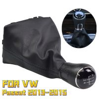 5 Speed ABS plastic Car Gear Shift Konb Gaiter Shifter Knob For VW PASSAT B6 B7 CC 2013 2014 2015