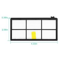 ‘；【。 Hepa Filter For Irobot Roomba 800 900 Series 850 860 870 880 980 Vacuum Cleaner Sweeping Robots Filters Replacements Spare Parts