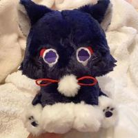 อะนิเมะ Genshin Impact Scaramouche แมวตุ๊กตาน่ารักตุ๊กตา 23 ซม.Wanderer สัตว์เลี้ยง COSPLAY ตุ๊กตาหมอนของเล่นวันเก...