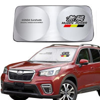 แผ่นบังแดดติดกระจกหน้ารถแผ่นกรองแสงติดรถยนต์สำหรับ Subaru Xv Impreze Forester อุปกรณ์เสริม Sti ที่บังที่บังแดดกระจกหน้ารถหน้ากันแสงแดด