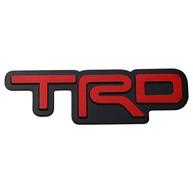 TRD 3D Emblem Metal （RED）T-20 | Lazada PH