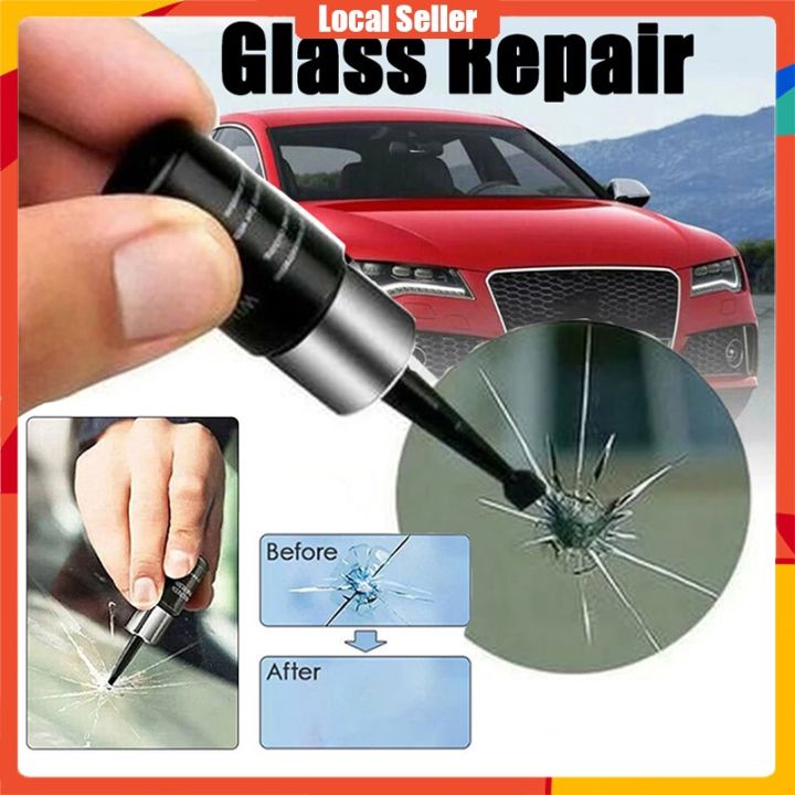 น้ำยาเรซินซ่อมกระจก-ลบรอยร้าว-สำหรับกระจกหน้ารถยนต์